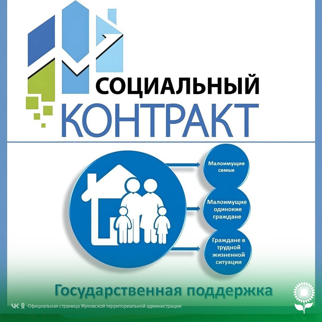 Социальный контракт Получите поддержку в сложной ситуации!.
